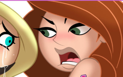 KIM GETS ROUGH WITH TARA PIN UP