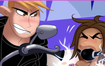 RON’S SHOWS BONNIE HIS NEW BIKE PIN UP PROMO