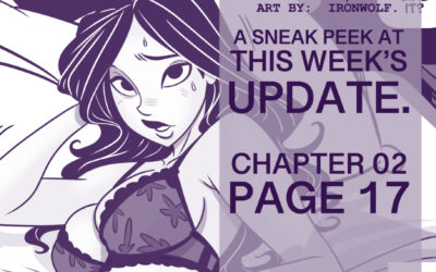 Lydia: A QOS Story comic update Chapter 02 Page 17